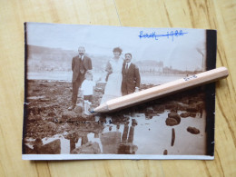62 BOULOGNE SUR MER 1929 - PLAGE ET PERSONNAGES - PHOTOGRAPHIE - PAS DE CALAIS - Boulogne Sur Mer