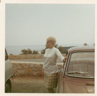 PHOTO ORIGINALE AL 2 - FORMAT 8.8 X 8.8 - ALPES MARITIMES - ANTIBES - PHARE DE LA GAROUPE - 1969 - Places