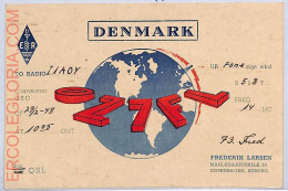 Ad9016 - DENMARK - RADIO FREQUENCY CARD -  1948 - Radio