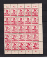 25 Timbres  Stempel  Deutsches Reich 1944 Marsch  Grossdeutsches Reich  Mi.-Nr. 906  ** Gomme Altéré - Unused Stamps
