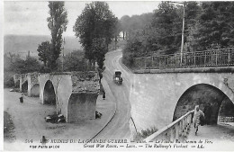 Laon. Le Viaduc Du Chemin De Fer Détruit. - Laon