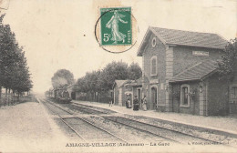 08 - AMAGNE - VILLAGE -- La Gare - Other & Unclassified