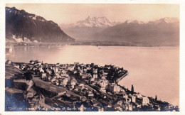 Vaud - MONTREUX - Vue Generale Et Dents Du Midi - Autres & Non Classés