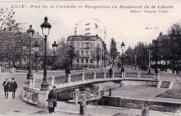 59 - LILLE - Pont De La Citadelle Et Perspective Du Boulevard De La Liberté - Lille