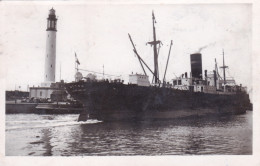 59 -   Port De DUNKERQUE - Le Phare - Navire Quittant Le Port - Dunkerque
