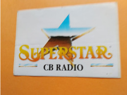Autocollant -     SUPERSTAR   CB RADIO - Aufkleber