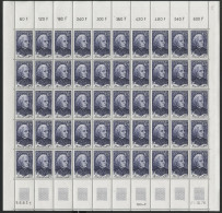 N° 894 Feuille Complète De 50 Ex. Neufs Sans Charnière ** (MNH) COTE 62.5 € "Franz Liszt" - Full Sheets