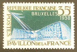 1958 FRANCE N 1156 BRUXELLES PAVILLON DE FRANCE - NEUF** - Nuevos
