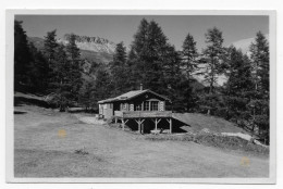 Heimat Graubünden: Naturfreunde-Hütte Samedan Um 1948 - Sonstige & Ohne Zuordnung