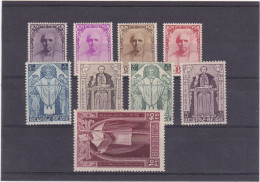 België 342/50 Kardinaal Mercier-Cardinal Mercier  Met Scharnier-avec Charnière - Unused Stamps