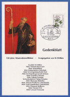 100 Jahre Missionsbenediktiner St. Ottilien Gedenkblatt Mit So-O Und Mi.-Nr. 703 - Christianity