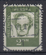 Berlin Bed. Deutsche 2DM Mi.-Nr. 213 Mit Vollstempel BERLIN 15  7.10.64  - Used Stamps