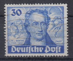 Berlin Goethe 30Pfg  Mi.-Nr. 63 Mit Zartem Maschinen-Wellenstempel - Oblitérés