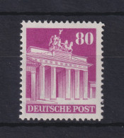 Bizone Bauten 80Pfg Brandenburger Tor Eng Gez. 14 Mi.-Nr. 94 W A  ** - Mint