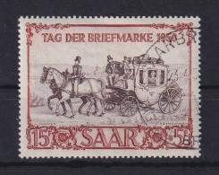 Saar 1950 Briefm.-Ausstellung IBASA Postkutsche  Mi.-Nr. 291 Gestempelt  - Gebraucht