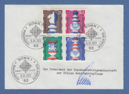 Stauss Präsident BAGFW Freie Wohlfahrtspflege Original-Autogramm 1972 - Sonstige & Ohne Zuordnung