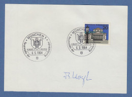 H. J. Vogel Oberbürgermeister Landeshaupstadt München Original-Autogramm 1964 - Autres & Non Classés