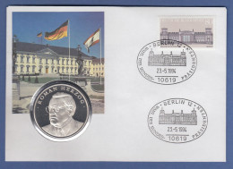 Numisbrief 1994 Mit Medaille Bundespräsident Roman Herzog - Otros & Sin Clasificación