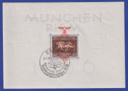 Dt. Reich 1937 Braunes Band Mi.-Nr. Block 10 So.-Stempel ESSEN 30.6.38 - Used Stamps