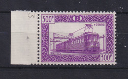 Belgien 1952 Eisenbahnpaketmarke Lokomotive Mi.-Nr. 298 ** - Andere & Zonder Classificatie