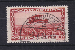 Saar 1928 Flugpostmarke 50 C. Mi.-Nr. 126 Mit PLF VII Gest. SAARBRÜCKEN - Usados