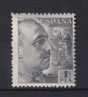 Spanien 1951 General Franco 1 Pta Gez. 12-13 Mi.-Nr. 852 C **  - Sonstige & Ohne Zuordnung