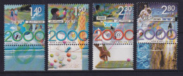 Israel 2000 Jahrtausendwende Mi.-Nr. 1541-44 **  - Uruguay