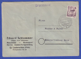 Franz. Zone Rh.-Pfalz Mi.-Nr. 33 EF Auf Drucksache, O LAUTERECKEN 30.12.48 - Other & Unclassified