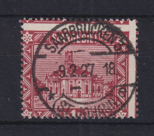 Saar 1922 Mi-Nr. 94 Leicht Verzähnt, Zentrisch Gestempelt SAARBRÜCKEN ST.JOHANN - Used Stamps