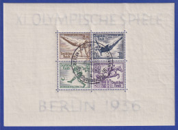 Deutsches Reich 1936 Olympische Spiele Mi.-Nr. Block 5 X Gestempelt - Used Stamps