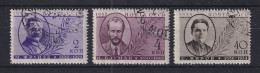 Sowjetunion 1935 Partei-Aktivisten Satz 3 Werte  Mi.-Nr. 539-41 Gestempelt. - Otros & Sin Clasificación