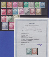 Bund 1954 Theodor Heuss Mi.-Nr. 177-96 Satz Kpl ** In Einwandfreier Qualität - Verzamelingen