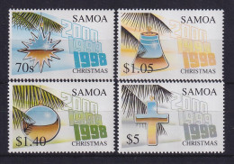 Samoa 1998 Weihnachten Mi.-Nr. 890-93 Satz 4 Werte **  - Samoa (Staat)