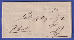 Preußen Vorphila-Brief Mit Zweizeiler WOLLSTEIN, 1849 - Other & Unclassified