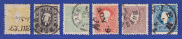 Österreich 2.Ausgabe Franz Joseph Type II Kpl. Satz Mi.-Nr. 10-15 II Gestempelt - Covers & Documents