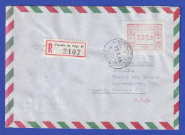 Portugal Express-Brief Mit OA-ATM 002 Und VS-O TERREIRO DO PACO 17.1.83 - Timbres De Distributeurs [ATM]