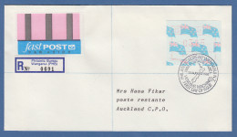 Neuseeland Frama-ATM Nr. 3 Wert 3,15 Auf FastPOST-Brief Vom Ersttag FDC  - Collections, Lots & Séries