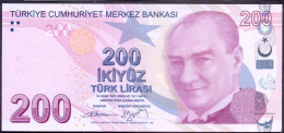 Turkey 200 Lirasi 2009 UNC P- 227b - Turquia