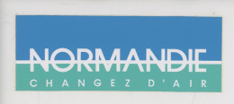 Autocollant "Normandie - Changez D'air" 15X5,5 - Basse-Normandie