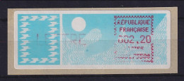 Frankreich-ATM Taube C001.75508 Paris 08 LETTRE 2,20 Mit Druckausfall, ** Sp.E. - Altri & Non Classificati