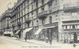 CPA. [75] > TOUT PARIS > N° 448 Bis - Commerces Rue Claude-Bernard - (Ve Arrt.) 1909 - Coll. F. Fleury - TBE - Distrito: 05