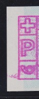 Schweiz 1978 FRAMA-ATM Mi-Nr. 2 Abart Unterdruck Links Ca.7mm Fehlend !!!  RRR - Francobolli Da Distributore