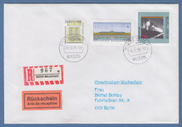 ATM 2.1.1  Mit Druckausfall Einer Wertziffer Auf R-Rsch-Brief, O MÜNCHEN 1995 - Timbres De Distributeurs [ATM]