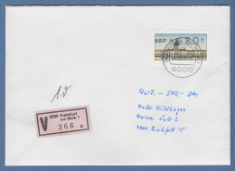 ATM Berlin Wert 480 Auf Wertbrief, ET-Tages-O FRANKFURT 4.5.1987 - Other & Unclassified