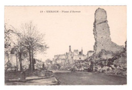 VERDUN - PLACE D' ARMES - FRANCIA - VIAGGIATA - Andere & Zonder Classificatie