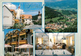 73754073 Oberzeiring Restaurant Silberhof Gastraum Dorfpartie Fliegeraufnahme Ob - Other & Unclassified