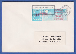 Frankreich-ATM Taube C001.75500 LETTRE 2,20 Auf FDC PARIS 01 26.9.85  SELTEN ! - Altri & Non Classificati