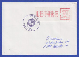 Frankreich ATM EMD-Camp LS3 PC 75508 Wert LETTRE 2,00 Auf Brief A. T4 O 12.12.83 - Autres & Non Classés