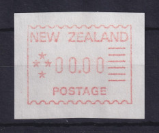 Neuseeland Frama-ATM 1. Ausg. 1984 Mi.-Nr. 1 Wert 00,00 - Druck Postfrisch ** - Collezioni & Lotti