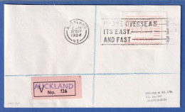 Neuseeland Frama-ATM 1. Ausg. 1984 Mi.-Nr. 1 Wert 02,00 Auf V-Brief  - Collections, Lots & Séries